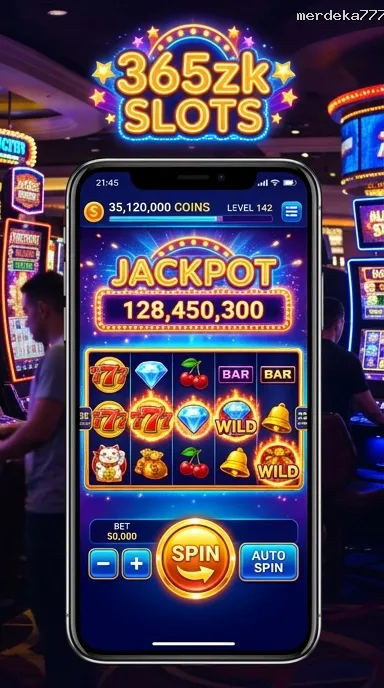 Cuplikan layar menu unduhan merdeka777 untuk perangkat Android